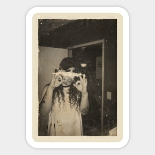 Ruby Da Cherry Occult Vintage Photo Sticker